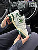 Жіночі кросівки New Balance 550 Green White Summer (Біло-зелені) ВзуттяНью Беланс 550 повсякденні шкіра демісезон, фото 2