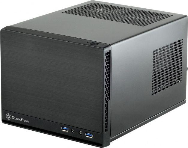 Корпус Silverstone Sugo SG13 Black with Faux Aluminum Finish (SST-SG13B-Q), фото 1