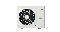 Тепловий насос MIDEA MWTA-V16W/D2RN8-B( MHA-V16) /MWTB-A160/CDS90GN8-B (HB-A160) серія ARCTIC 2022 НАСТІННИЙ ГІДРОМОДУЛЬ БЕЗ БАКУ, фото 3
