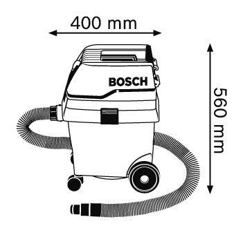 Будівельний пилосос Bosch GAS 25 L SFC (0601979103)
