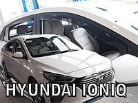 Дефлектор вікон (ветровики) HYUNDAI IONIQ 5D 2017- 2021 4шт (Heko) ( вставні )