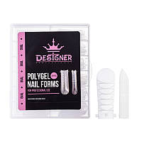 Polygel Nail Forms (Oval) - Верхні форми Дизайнер овал 120 шт