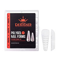 Polygel Nail Forms (Stilleto) - Верхні форми Дизайнер стилет 120 шт