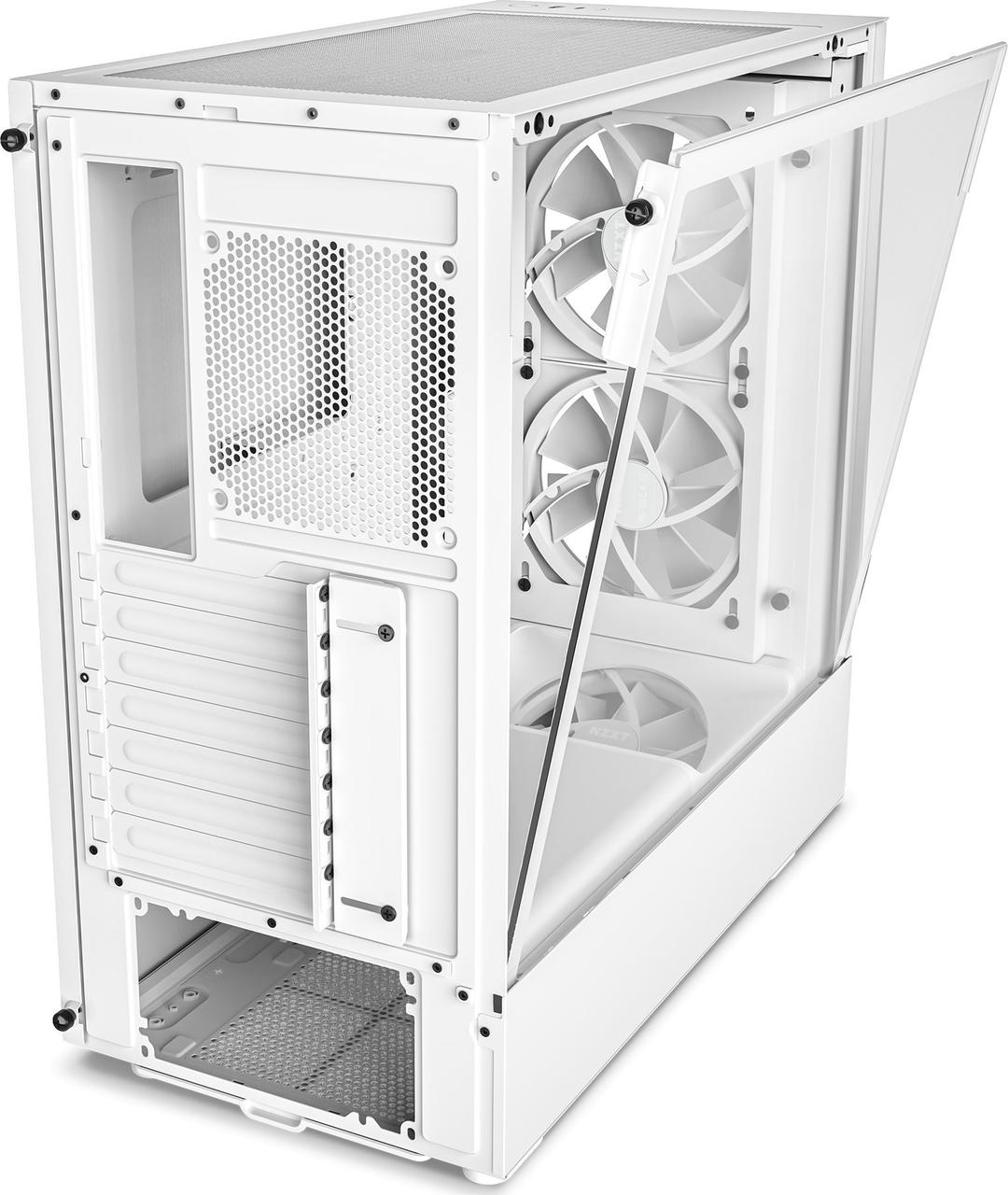 H5 ELITE CC-H51EW-01　（Whiteモデル） Amazon | NZXT H5 ELITE ミドルタワーケース [ White ] CC-H51EW