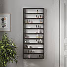 Навісна полиця для косметики на 10 відділень Полиця настінна для манікюру Поличка для гель-лаків на стіну з ДСП, фото 5