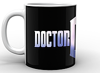 Кружка GeekLand белая Доктор Кто Doctor Who Doctor Who постер DW.02.010.187 "Lv"