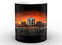 Кружка World of Tanks Світ танків логотип WT.02.024