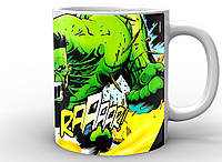 Кружка Geek Land белая Халк Hulk comics HU.02.002 "Lv"