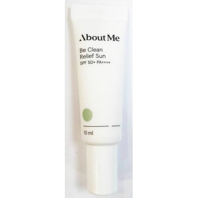 About Me Be Clean Relief Sun SPF50 Легкий сонцезахисний крем, 10 мл