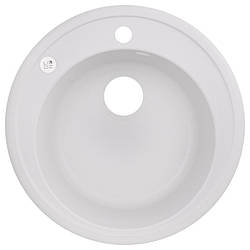 Кухонна мийка Lidz D510/200 WHI-01 (LIDZWHI01D510200) b2b