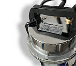 Фекальний насос КЕНЛЕ SWP 2,6 кВт з подрібнювачем +25м шлангу, трос, зажими, хомут, рукавиці (комплект), фото 5