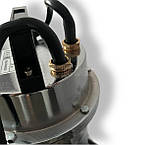 Фекальний насос КЕНЛЕ SWP 2,6 кВт з подрібнювачем +25м шлангу, трос, зажими, хомут, рукавиці (комплект), фото 4