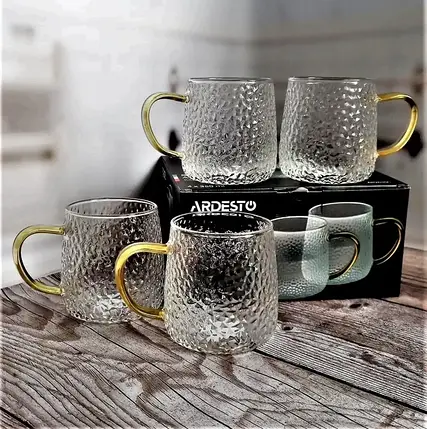 Набір з 4-х чашок ARDESTO Dew AR2635C, фото 1
