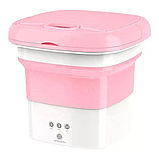 Пральна машина складана Angel Shield Рожева, фото 2