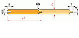 Вагонка Двостороння Сосна 80 мм Від виробника І сорт Довжина 0,4-4,0 м І сорт, фото 2