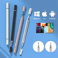 Универсальный Стилус Ручка 2в1 Stylus Touch Pen для смартфона, телефона, планшета, сенсорного экрана S002