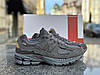 Чоловічі кросівки New Balance 2002R Dark Gray (Темно-сірі) Взуття Нью Баланс 2002R натуральний замш сітка демісезон унисекс, фото 5