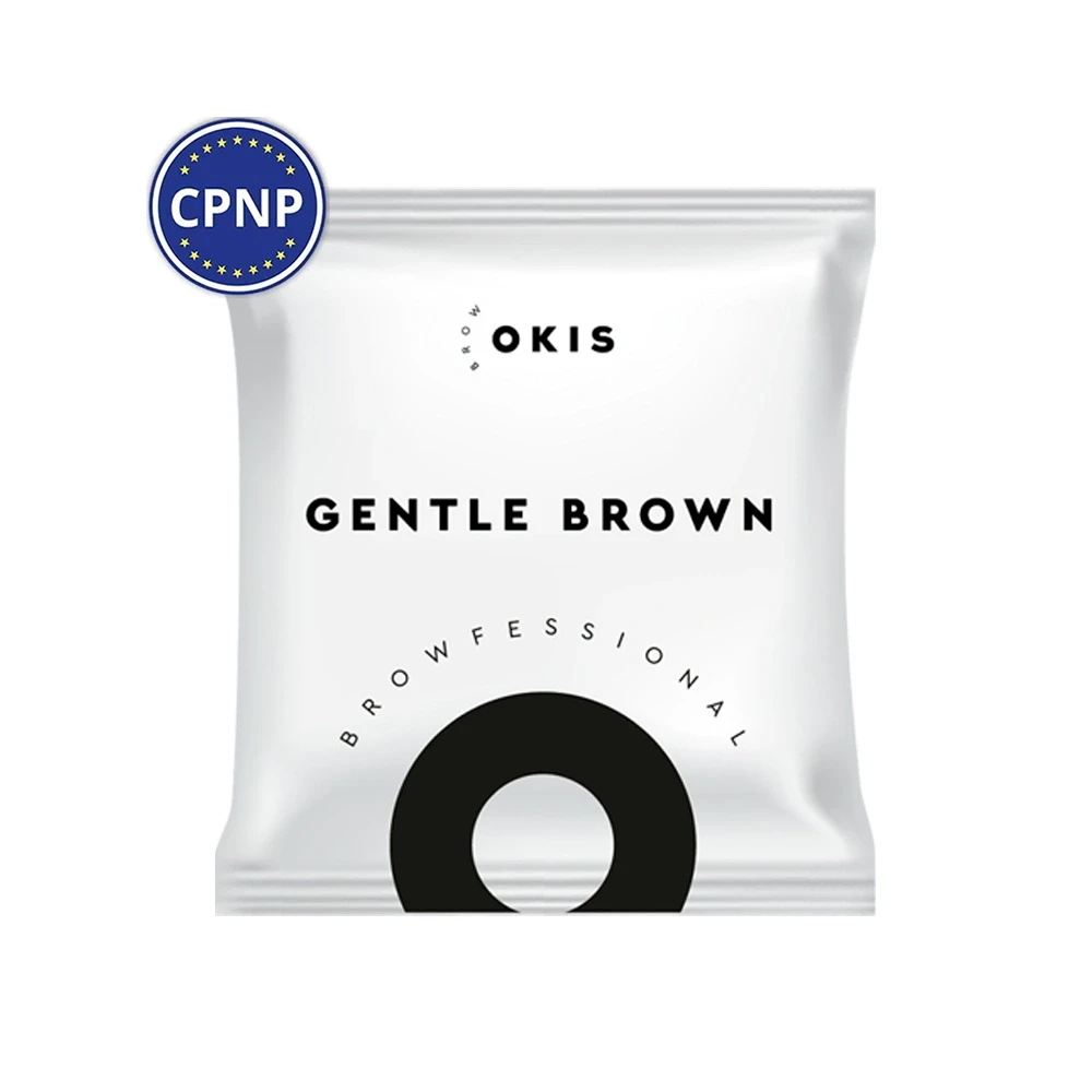 Саше для брів GENTLE BROWN з екстрактом хни OKIS BROW 5 мл (без окислювача)