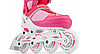 Ковзани Blackwheels Playful регульовані Роликові ковзани 36-39 / 39-42 рожеві, фото 6