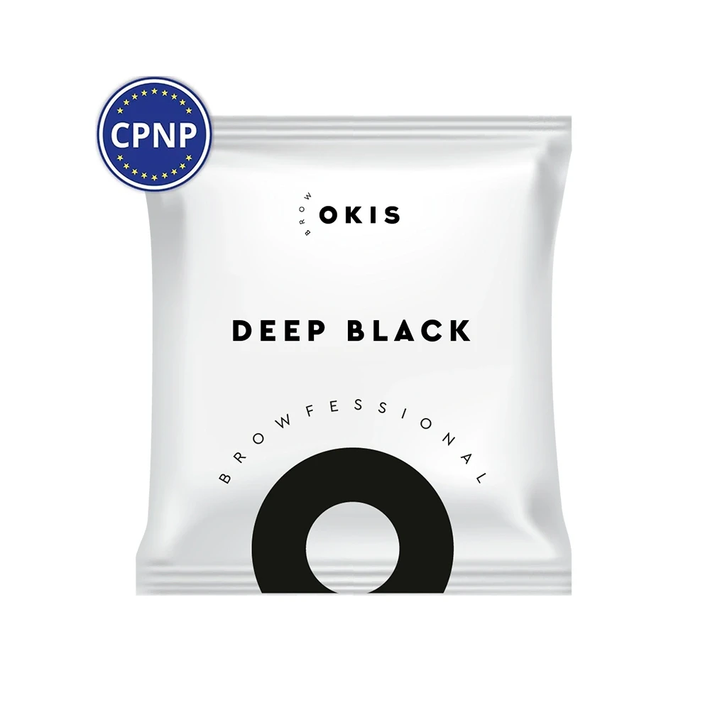 Саше для брів DEEP BLACK з екстрактом хни OKIS BROW 5 мл (без окислювача)