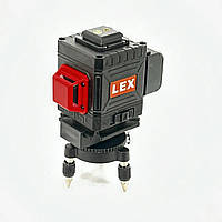 Лазерный уровень, нивелир LEX LXNL3DG : 50 м. | Зеленый луч | 12 линий