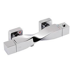 Смеситель для душа Qtap Zkrouceny термостатичний QTZKR40T105C, латунь, хром, артикул SD00041868