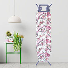 Змінний чохол на прасувальну дошку BigPrize #1 AppleBlossom на поролоновій основі універсальний 132х48 см