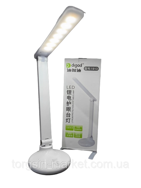 Настольная лампа аккумуляторная с USB-зарядкой/ Сенсорный светодиодный светильник-ночник/ Лампа сенсорная,TG - фото 2 - id-p1831557076