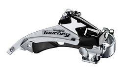 Перемикач перед. 42T под трубу 34,9мм в+н/тяга нижн. хомут SHIMANO FD-TY500