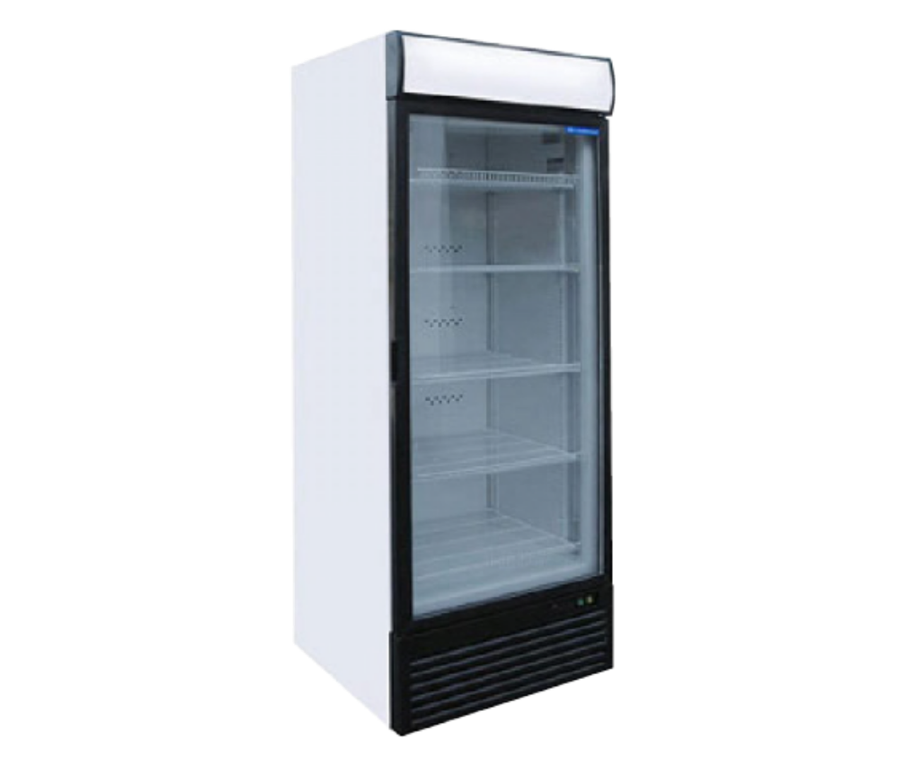 Однодверна холодильна шафа UBC Ice Stream Optima зі скляними дверима (672 л) холодильне обладнання