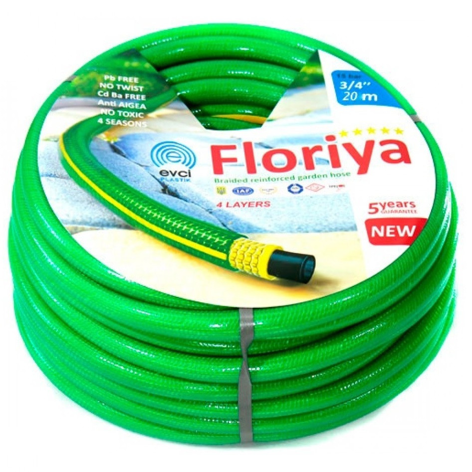 EVCI шланг для поливу "FLORIA" 3/4 (30м), фото 1