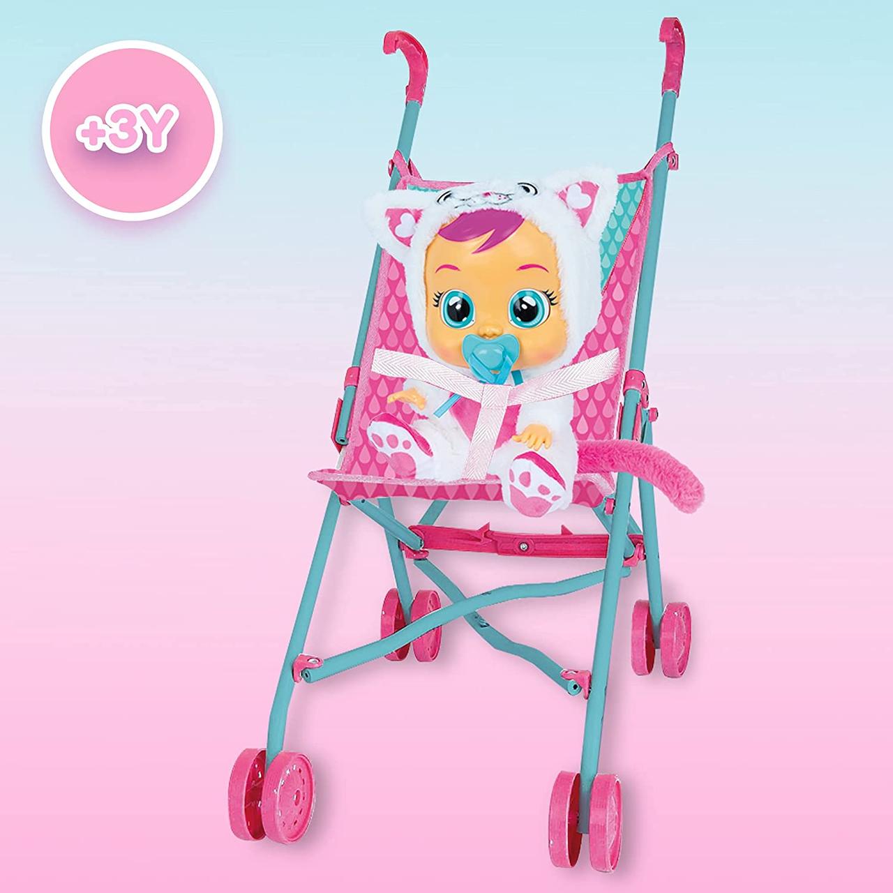 Дитячий візочок тростина для ляльки IMC Cry Babies Baby Doll Stroller