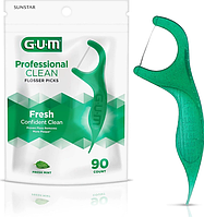 Флос-зубочистки Gum Professional Clean свіжість м'яти 90 шт