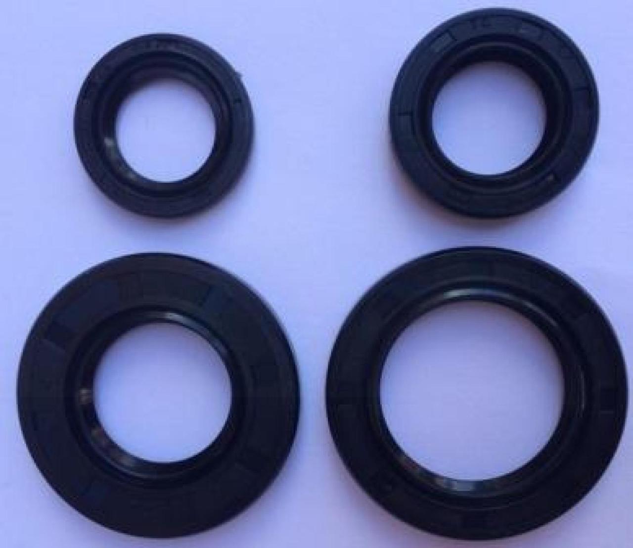 Сальники (набір) Suzuki LETS 4 шт (17*25*4, 17*27*7, 22*40*6, 27*40*6) VDK-2