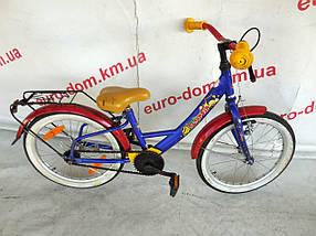 Дитячий велосипед. Syper Kid 18 колеса 1 швидкість