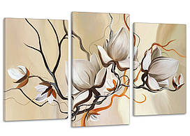 Модульна картина Абстракція Квіти Art-155_3
