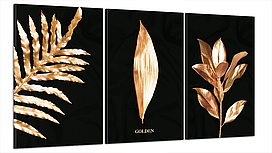 Модульна картина Абстракція Золото Art-17_B3