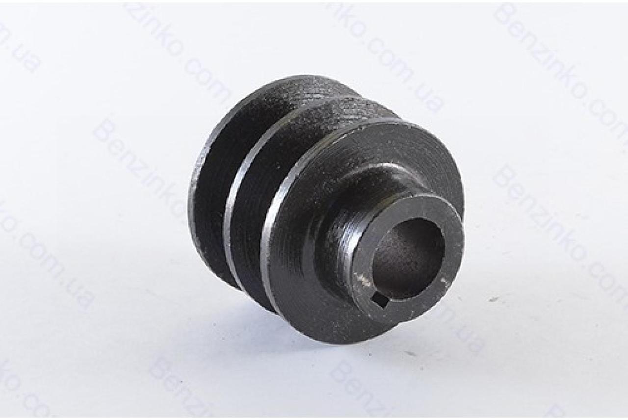 Шкив Ремня Ведомый 2-х Ручейковый М/б 168F/170F (6,5/7Hp) (20mm) ST ...