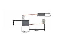 Щетки для электроинструмента 6*16,5*22 клема Sparky KOSA