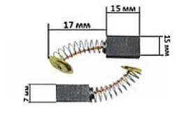 Щітки для електроінструменту 7*11*15 пяток KOSA