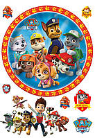 Вафельна картинка Paw Patrol 6