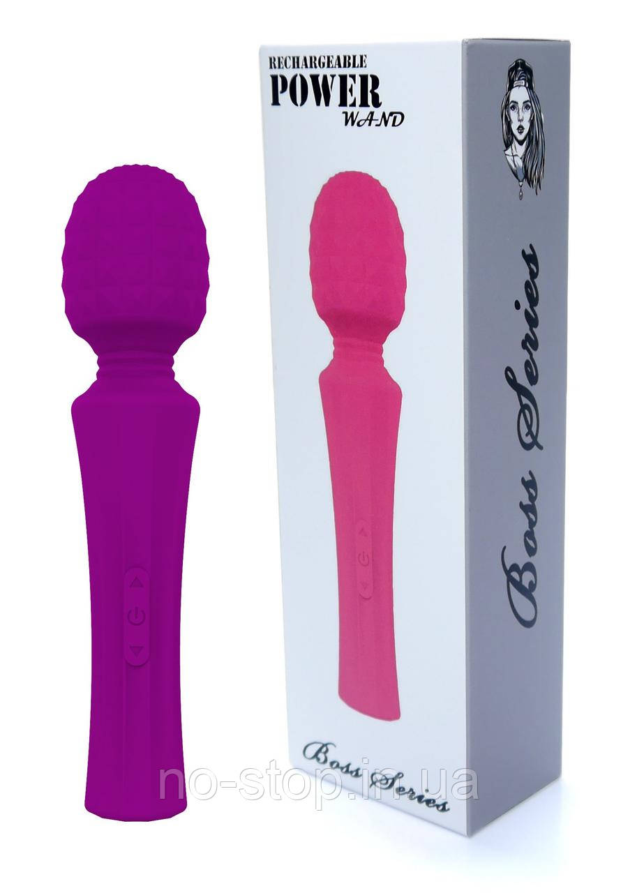Stymulator-Rechargeable Power Wand Purple, фото 1
