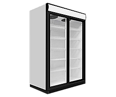 Холодильна шафа дводверна UBC Ice Stream Extra Lagre з подвійними скляними дверима (1510 л)