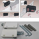 Пенал ЮВВІС для ванної кімнати білий 35 см підвісний МОНАКО правий, фото 5