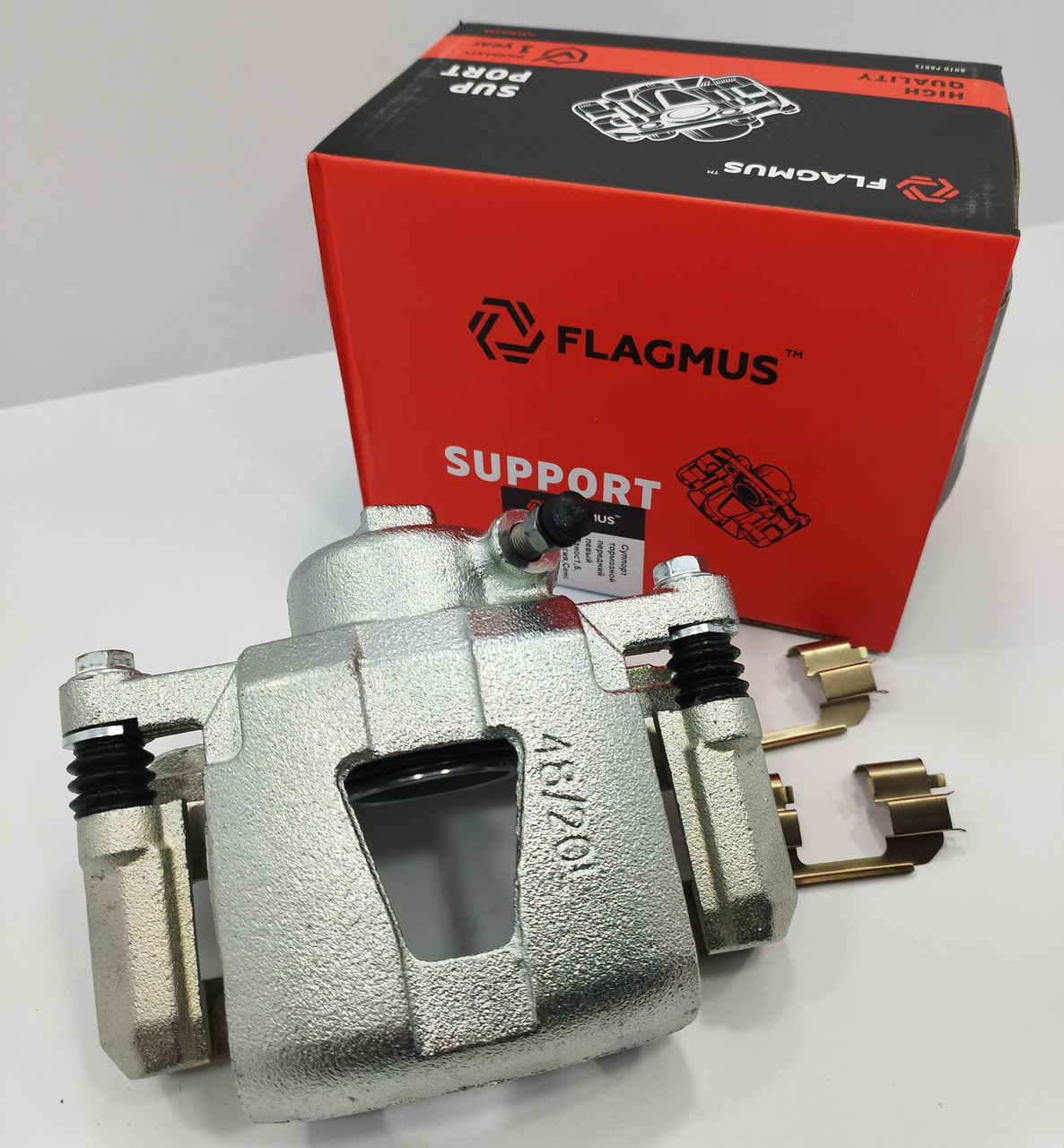 Суппорт передній лівий Ланос1,5,Сенс1,3 FLAGMUS, фото 1