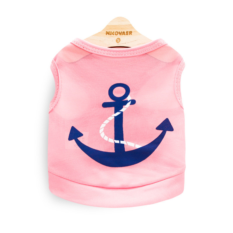Майка для котів Pet Style "Якір" Рожева XS, фото 1
