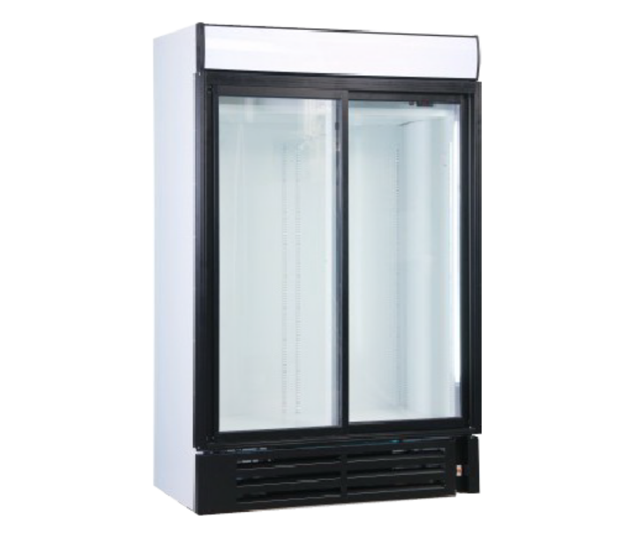 Холодильна шафа вітрина Nord Inter 1200 з подвійними скляними дверима  (1140 л) холодильне обладнання