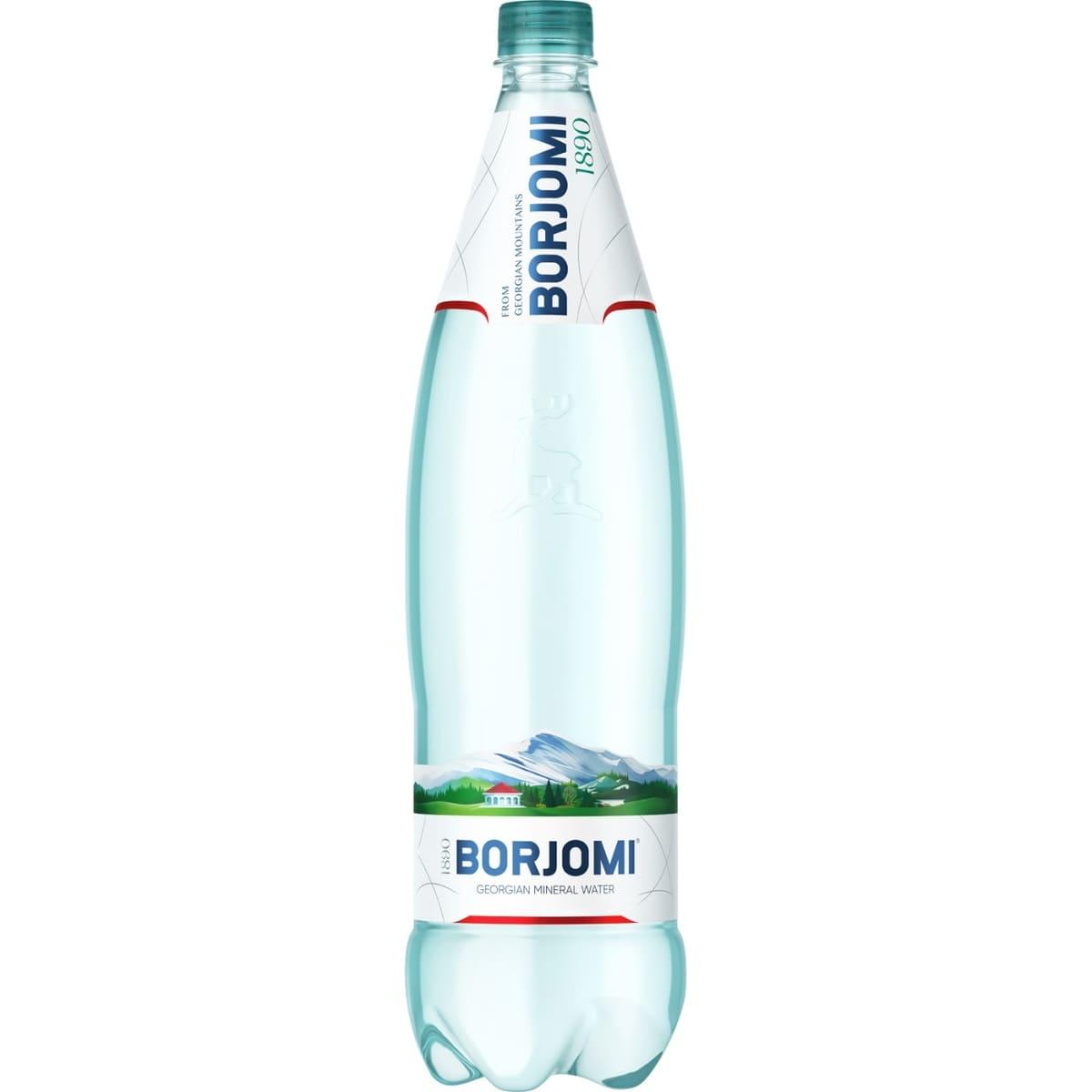 Вода Borjomi минеральная лечебно-столовая сильногазированная 1,25 х 6 бутылок - фото 2 - id-p1831603755