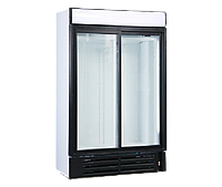 Барный холодильный шкаф Nord Inter 950 с двойной стеклянной дверью (894 л) холодильное оборудование