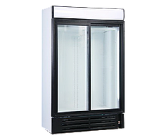 Барна холодильна шафа Nord Inter 950 з подвійними скляними дверима  (894 л) холодильне обладнання